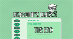 Desktop Screenshot of dragomirsdiary.com