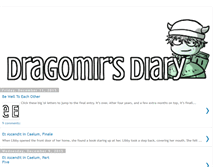 Tablet Screenshot of dragomirsdiary.com